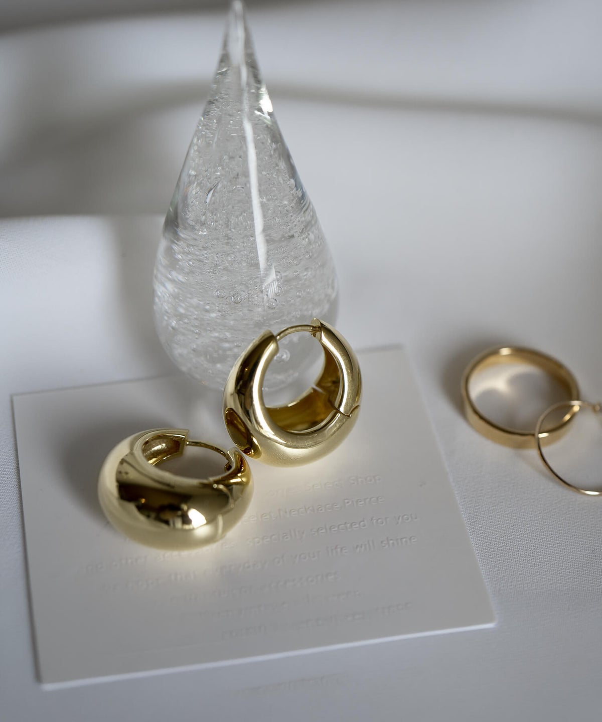 フープピアス 大ぶり　シルバー925 レディース シンプル ブランド