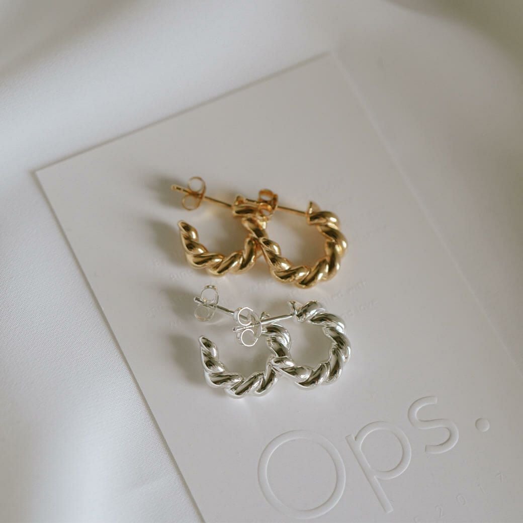 Silver925 Spiral Twist Ear Cuff KIPFERL EC -キプフェルイヤーカフ