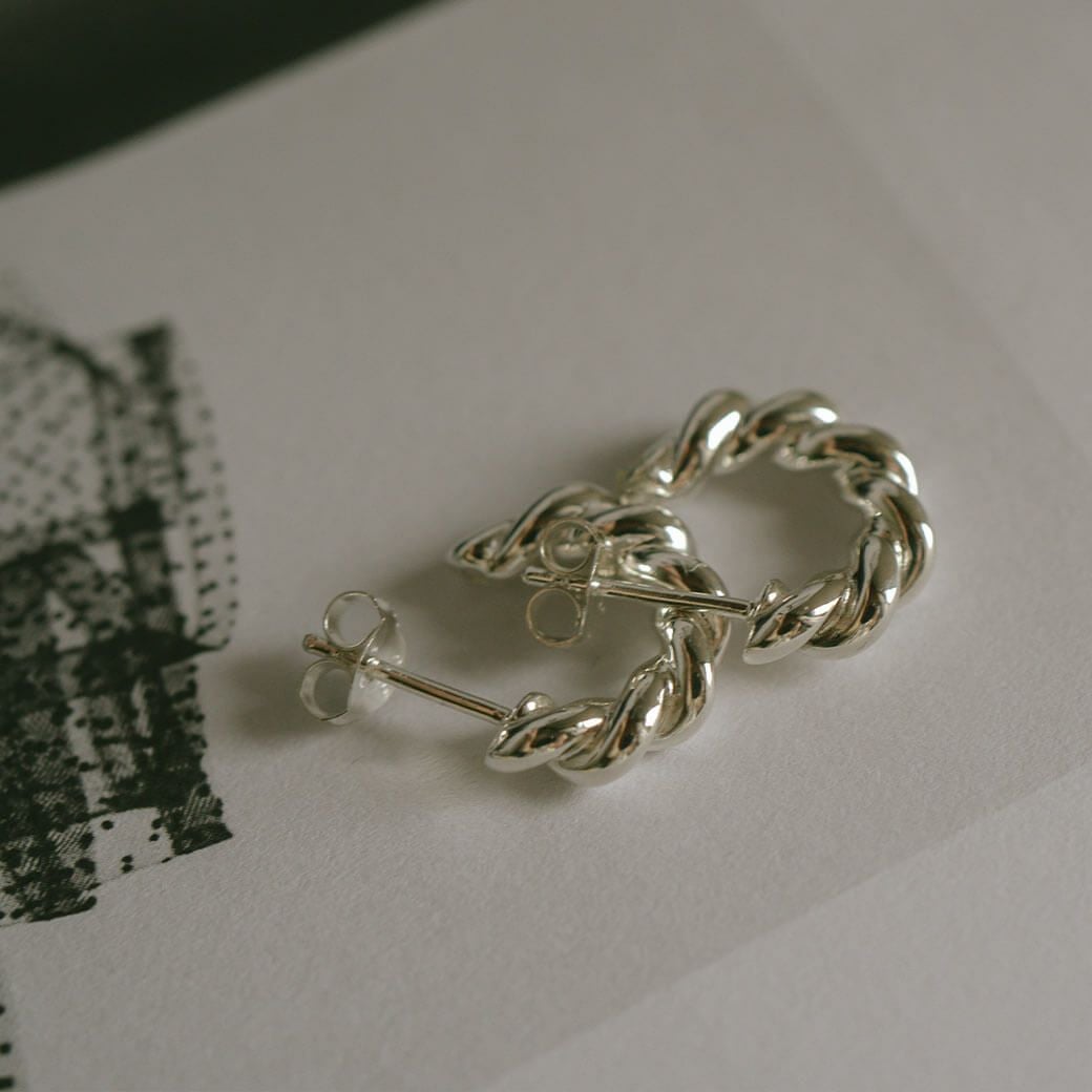 Silver925 Spiral Twist Ear Cuff KIPFERL EC -キプフェルイヤーカフ