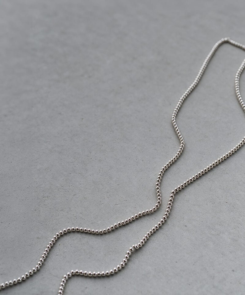 シルバー ボール ネックレス ロングネックレス レディース ブランド 金属アレルギー silver925 シルバー ネックレス ボールチェーン ネックレス 4mm レディース シンプル 丸玉 ボール シルバー925 silver925 