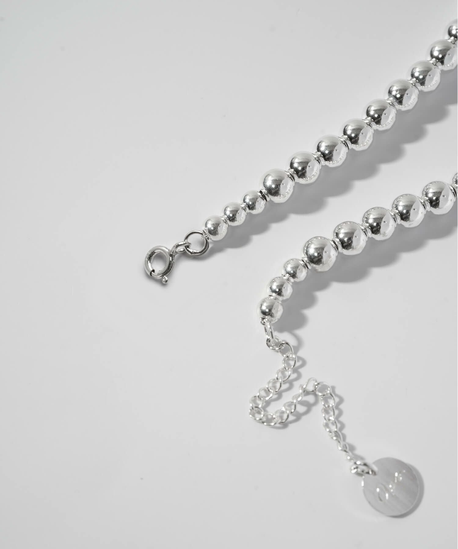 Silver925 Ball Chain Necklace -パルミラ ロング- | Ops.(オプス)公式