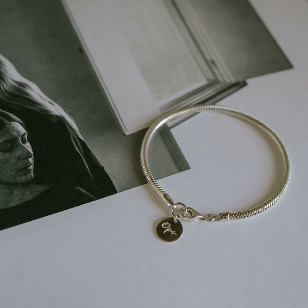 Silver925 Thick Snake Chain Bracelet VENEC BULKY -べネックバルキー