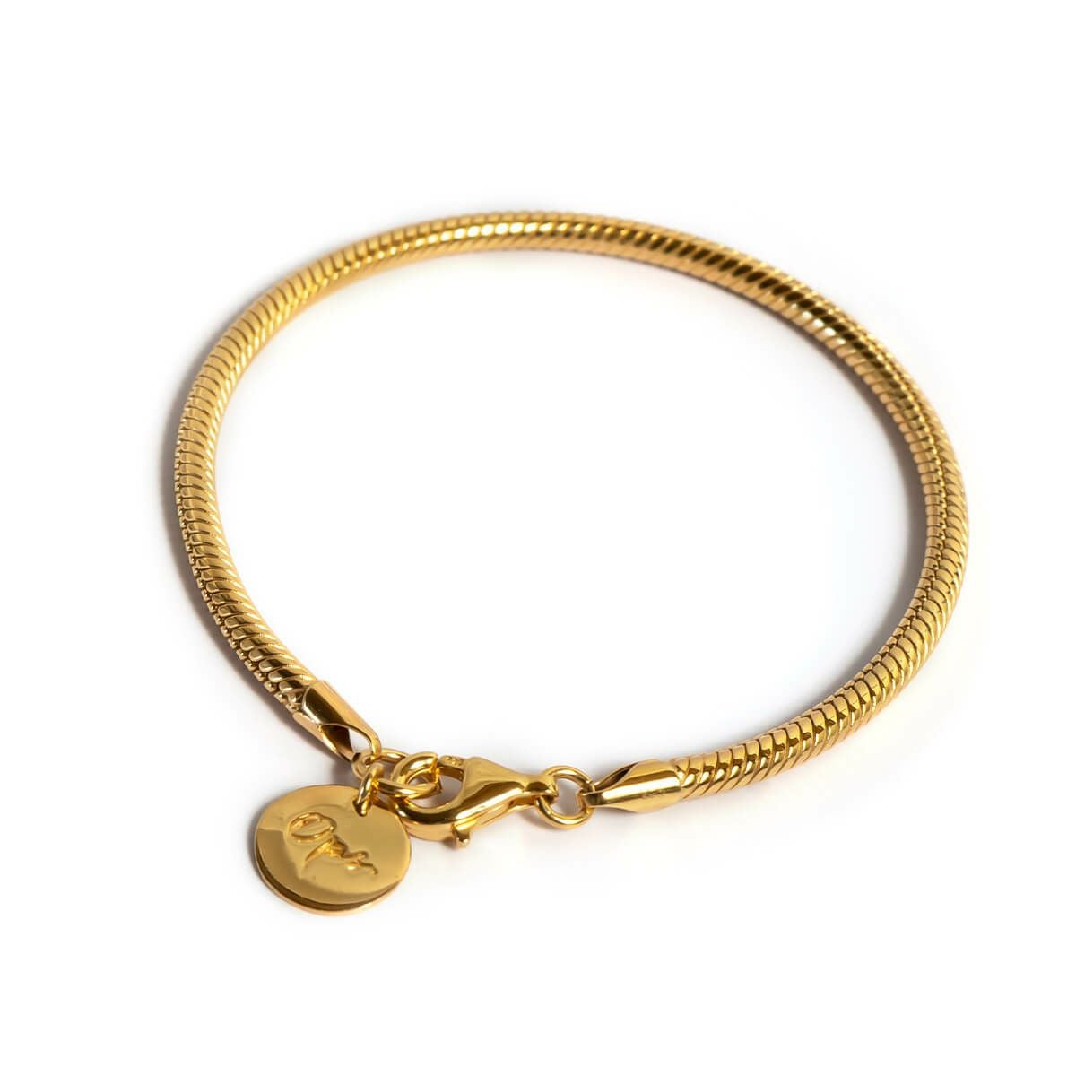 Silver925 Thick Snake Chain Bracelet VENEC BULKY -べネックバルキー