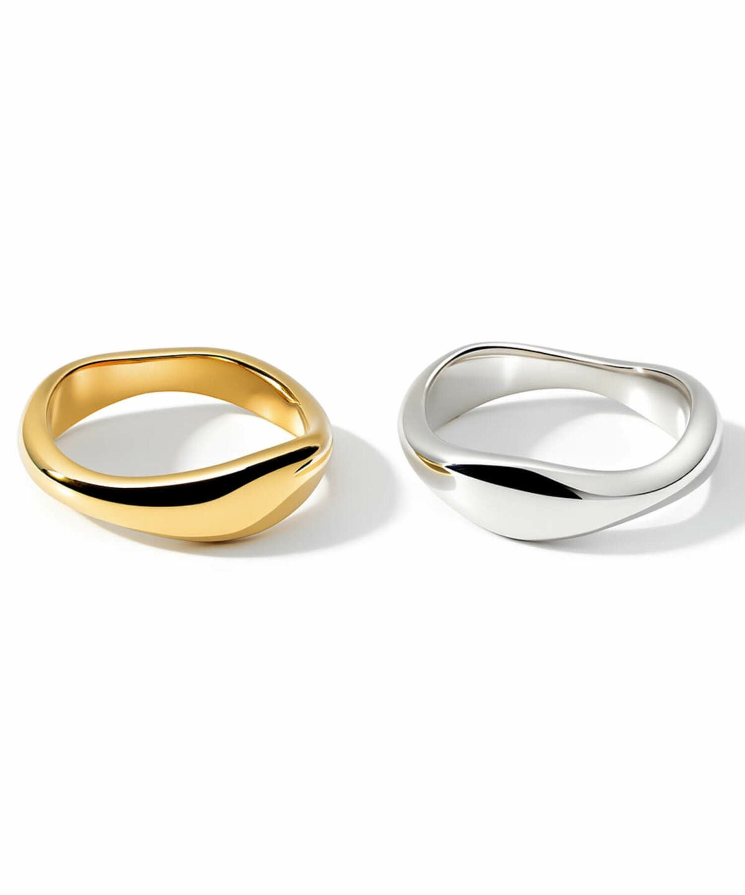 Silver925 Wide Wavy Ring GREZIO -グレジオ- | Ops.(オプス)公式ストア