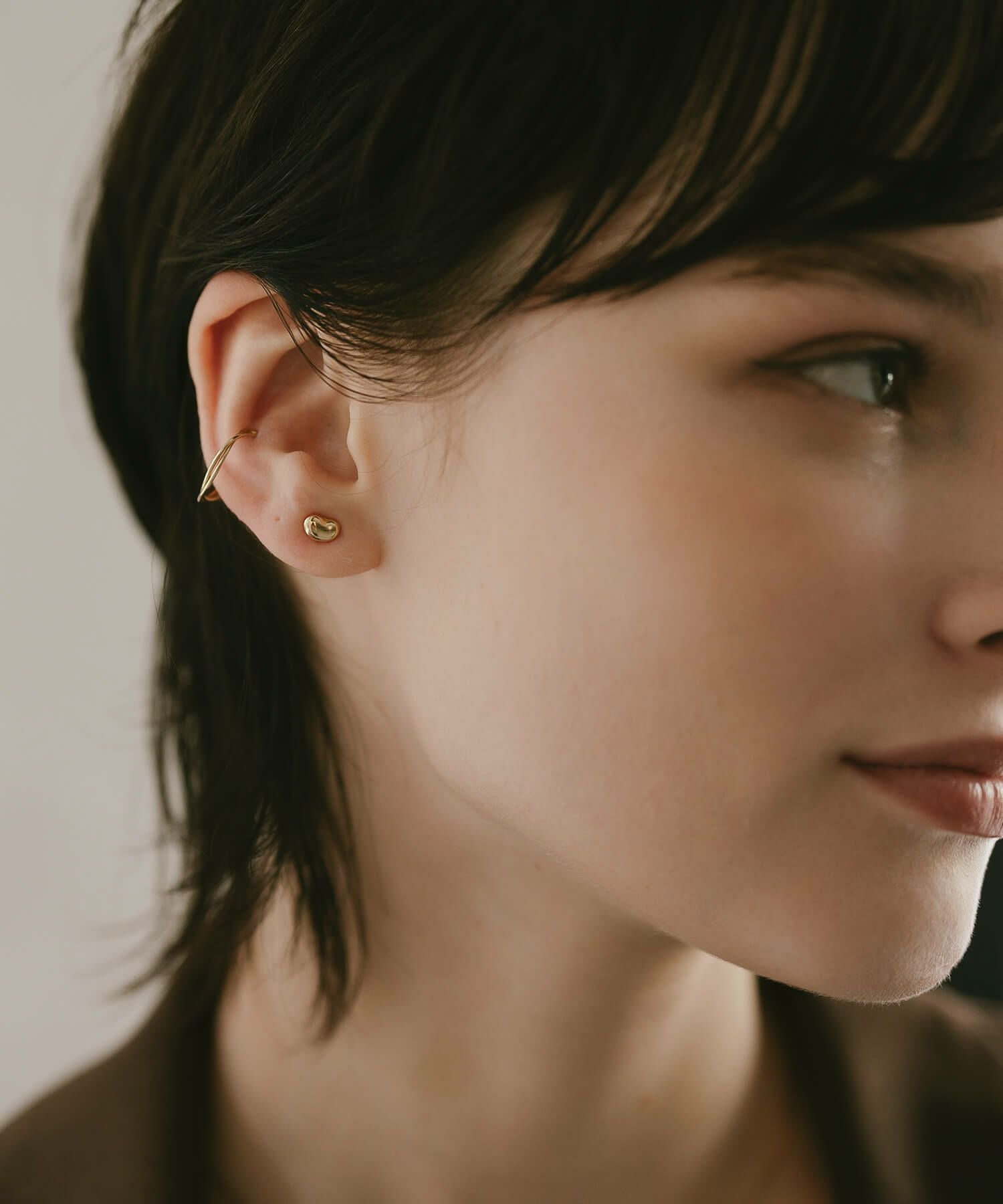 K18 Tiny Studs Earrings MOLLICA GRAND -モリカ グラン- | Ops