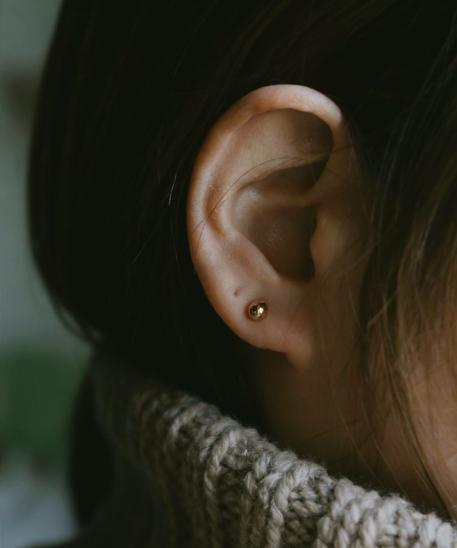 K18 Tiny Studs Earrings MOLLICA GRAND -モリカ グラン- | Ops