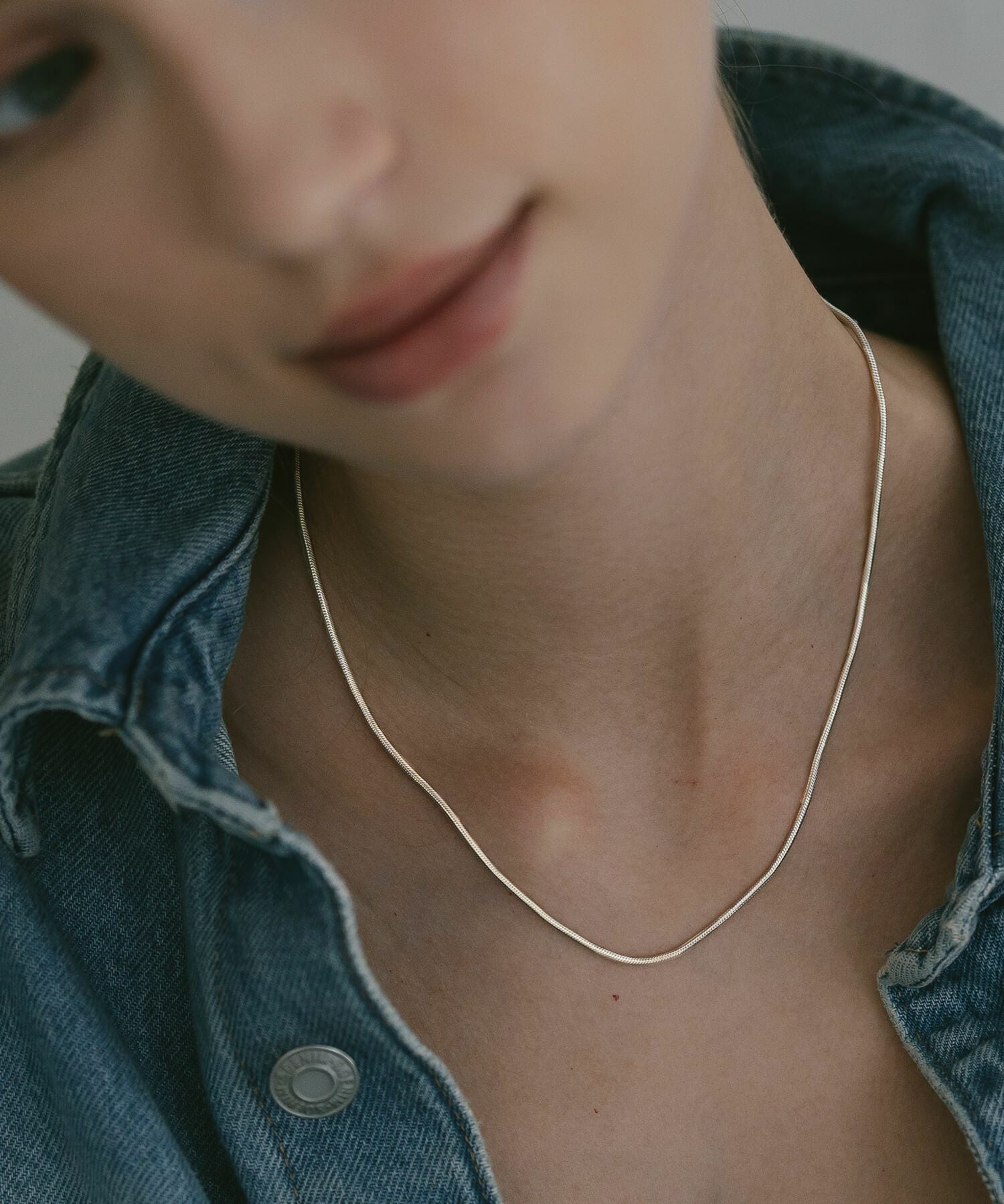 Silver925 Snake Chain Necklace VENEC-NK -べネック- | Ops.(オプス