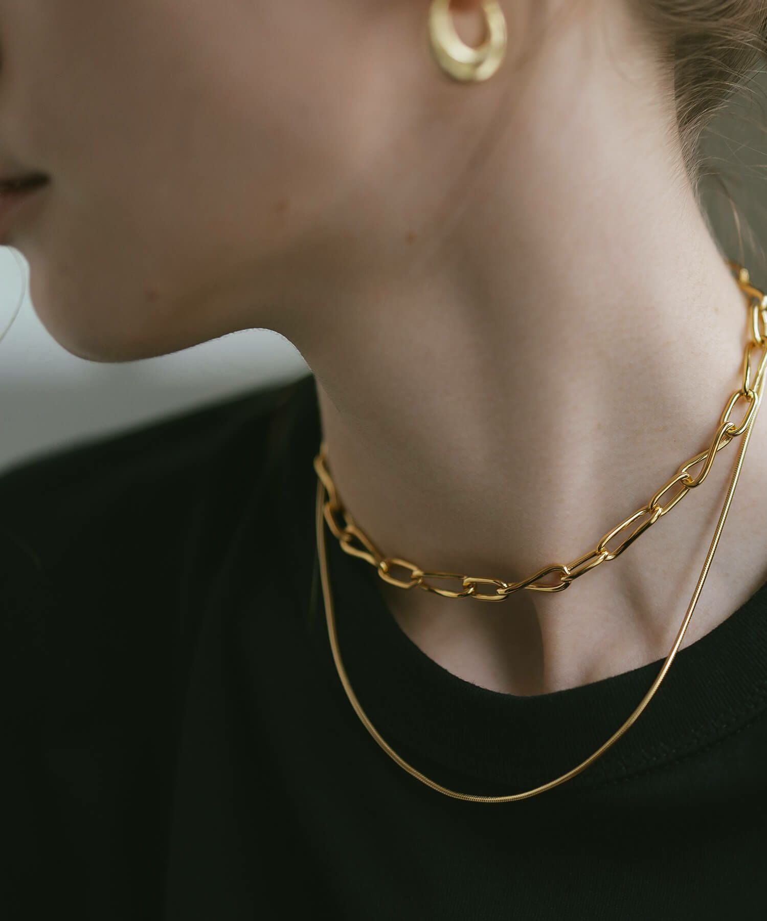 Silver925 Snake Chain Necklace VENEC-NK -べネック- | Ops.(オプス