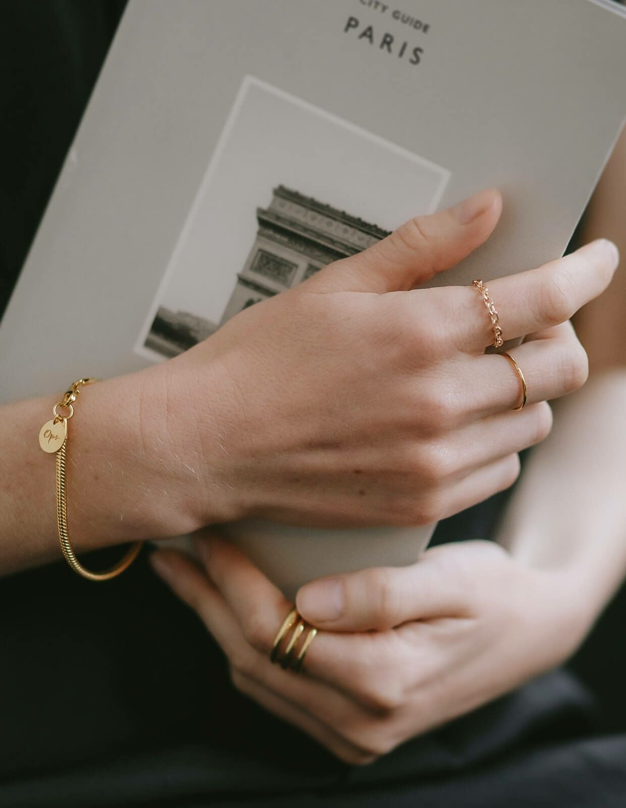 K10 ゴールド チェーン リング SILSILA Ring -シルシラ- | Ops.(オプス