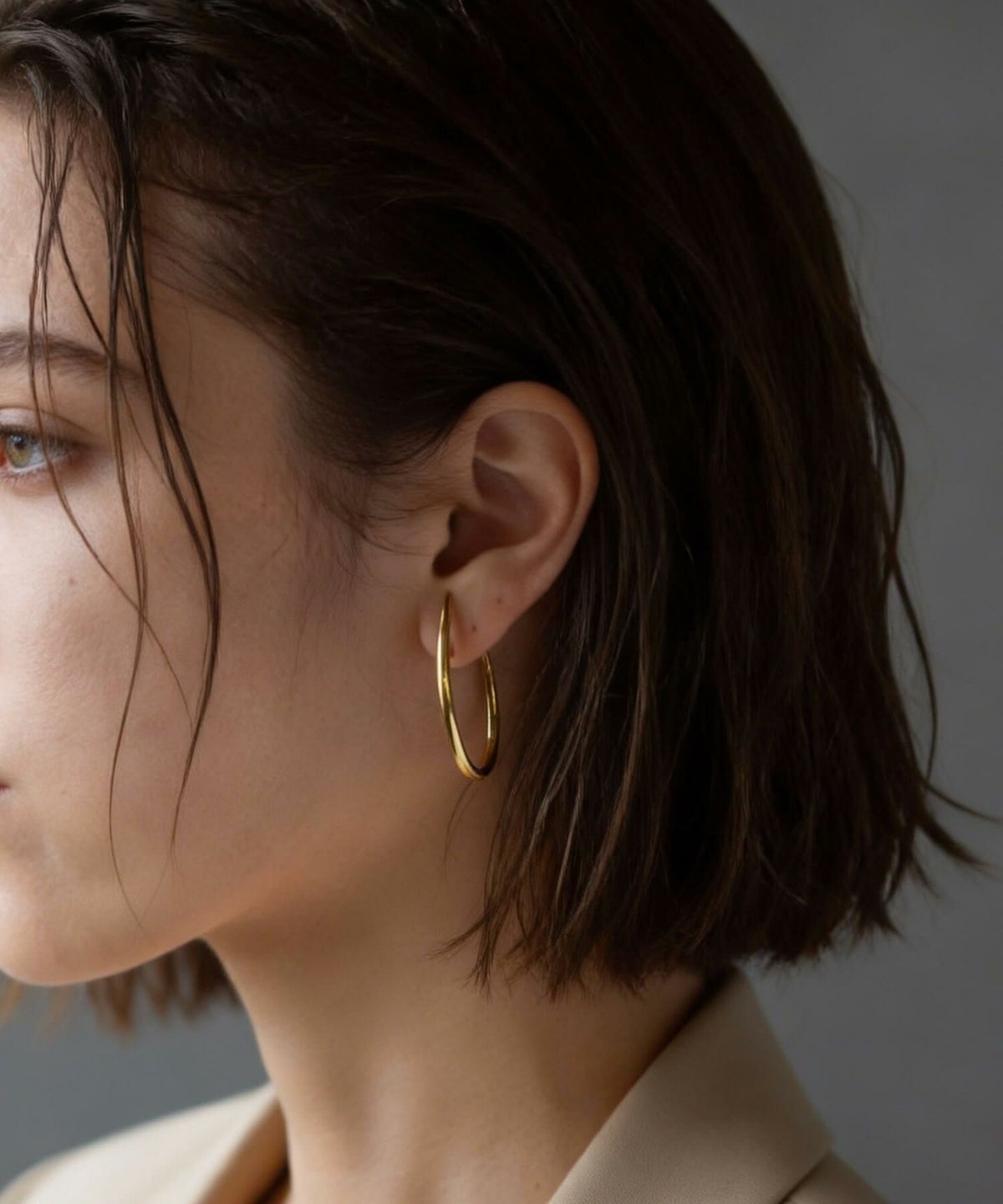 【訳ありアウトレット品】 ピアス フープ 【VIIDA ヴィーダ】 雫 ドロップ 大ぶり ピアス シンプル レディース 18k ピアス 揺れる 派手 個性 レトロ 大人 可愛い ピアス カジュアル フォーマル