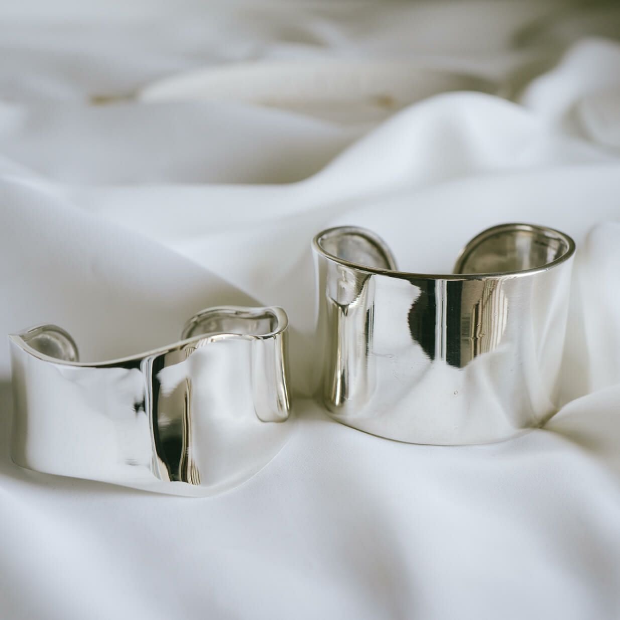 Silver925 Wide Straight Bangle KARPOS -カルポス- | Ops.(オプス