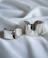【訳ありアウトレット品】★通常価格→アウトレット価格 シルバー925 バングル 太め【Karpos カルポス】/ シルバー バングル シルバー ワイド カフ バングル ジュエリー アクセサリー レディース 幅広 太め ブレスレット シルバー925 SV925 シンプル silver925 カーブ