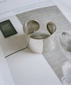 【訳ありアウトレット品】★通常価格→アウトレット価格 シルバー925 バングル 太め【Karpos カルポス】/ シルバー バングル シルバー ワイド カフ バングル ジュエリー アクセサリー レディース 幅広 太め ブレスレット シルバー925 SV925 シンプル silver925 カーブ