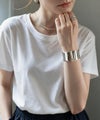 【訳ありアウトレット品】★通常価格→アウトレット価格 シルバー925 バングル 太め【Karpos カルポス】/ シルバー バングル シルバー ワイド カフ バングル ジュエリー アクセサリー レディース 幅広 太め ブレスレット シルバー925 SV925 シンプル silver925 カーブ