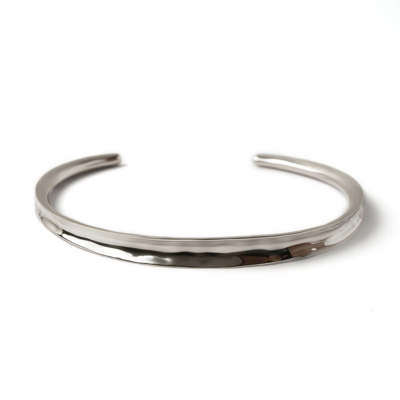 Silver925 Glossy Curve Bangle RUKKIU -ルッキウ- | Ops.(オプス)公式