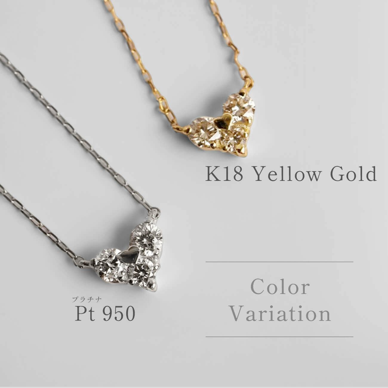 18k ネックレス チェーン プラチナ K18 ダイヤモンド 【majerta-nk