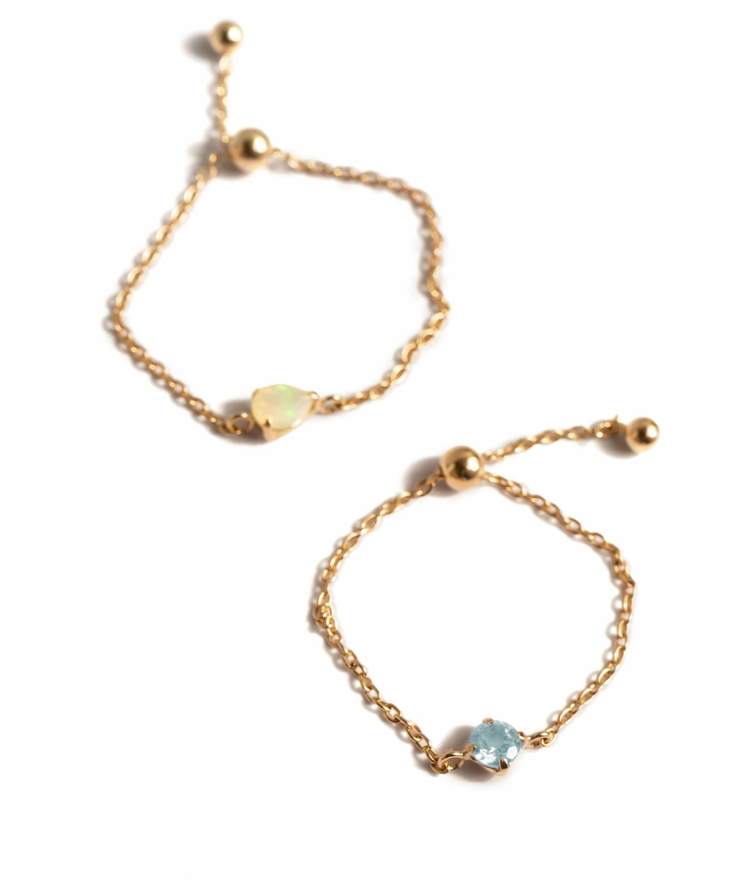 リング 指輪 18k ゴールド レディース 【megrez-gems メグレズ