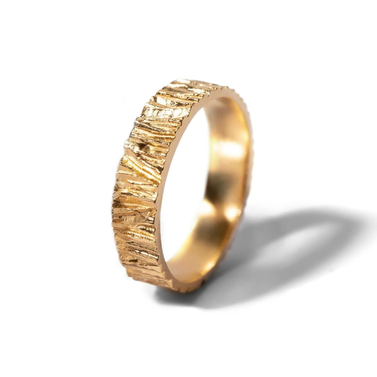 木目調 リング レディース 太め ごつめ【mielikki-koivu-ring