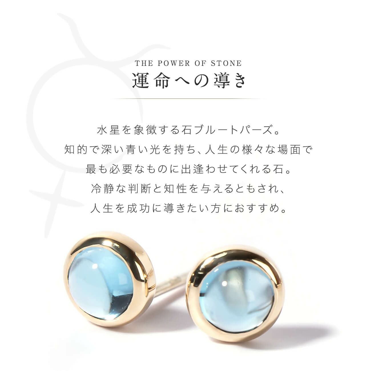 お守りジュエリー ゴールド 天然石ピアス- | Ops.(オプス)公式ストア