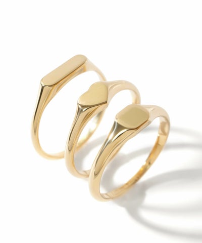 シグネット リング シグネチャー 18金 リング k18 【eldorado-ring 