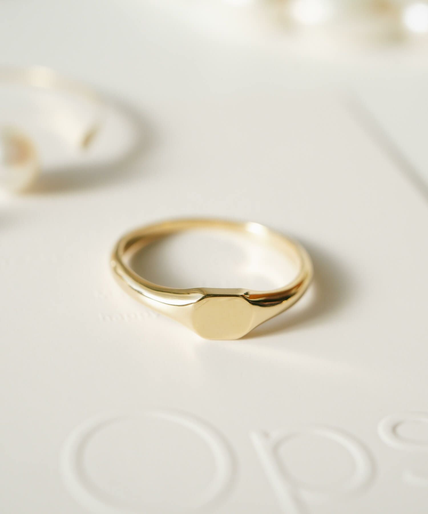 シグネット リング シグネチャー 18金 リング k18 【eldorado-ring