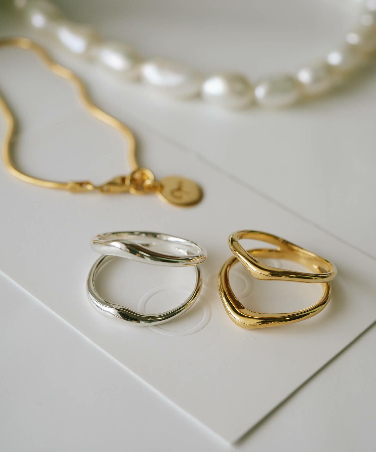Silver925 Double Chevron Ring GAVIOTA-BULKY-RING -ガビオタ・バル
