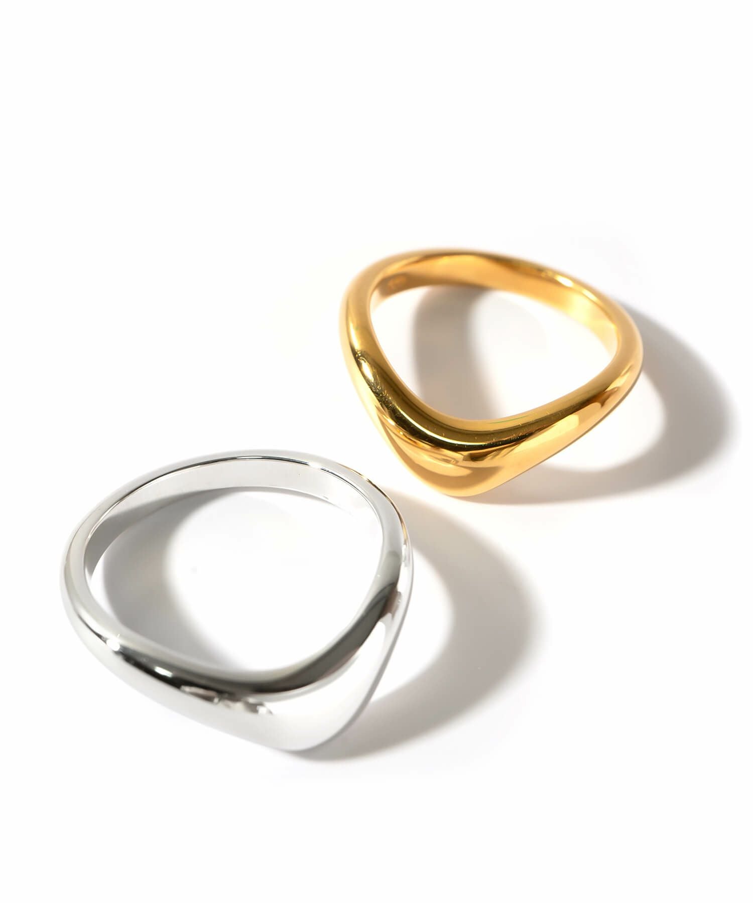 Silver925 Plump V Ring NERO WEG RING -ネロウ・ウェッジリング