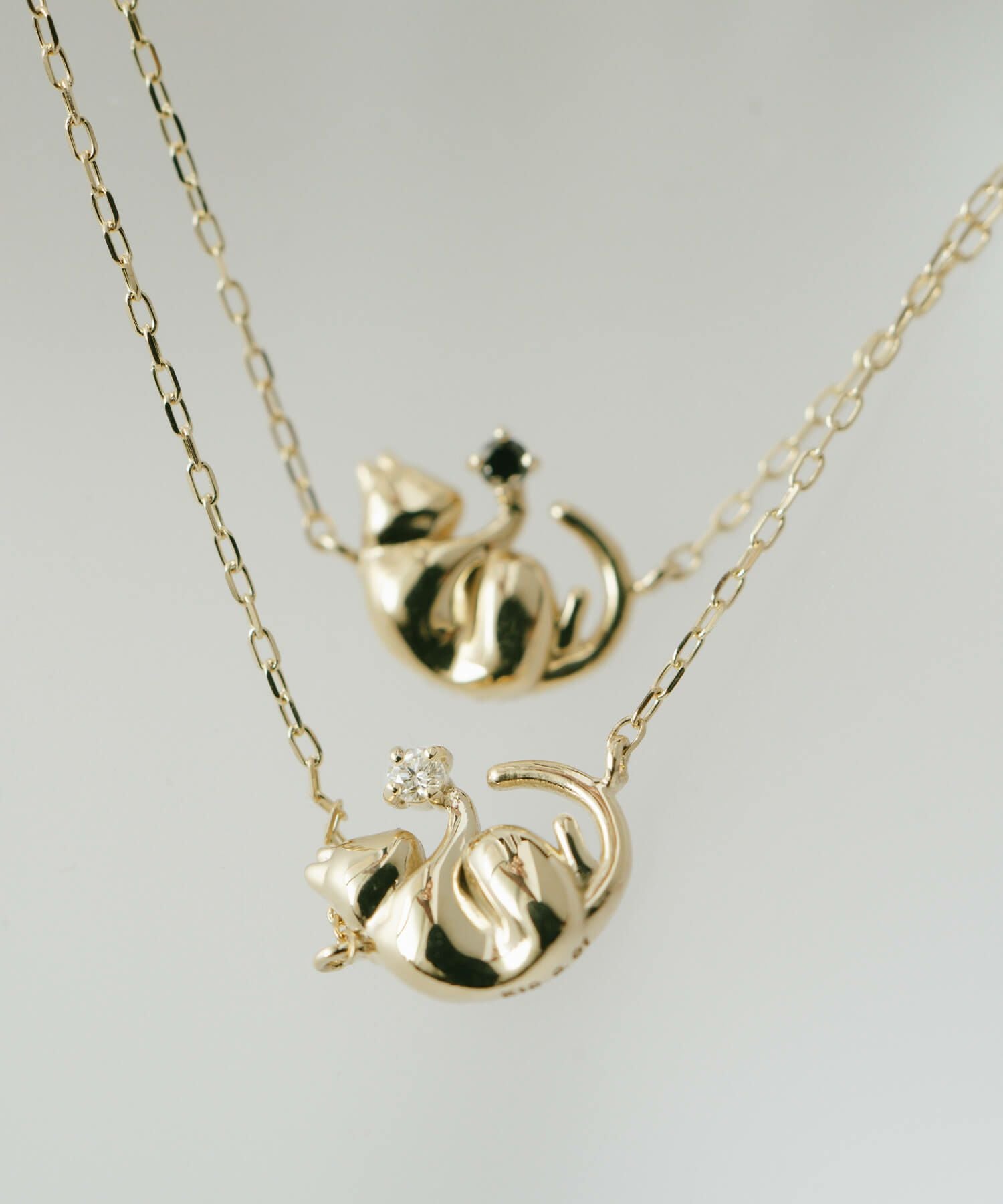 10K ネックレス チェーン ゴールド【zoi-cat-gem-nk ゾイ・キャット 10K ネックレス チェーン ゴールド【zoi-cat-gem-nk ゾイ・キャット