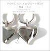 ピアスハートフープピアス金属アレルギー対応【mellow-heart-peメロウ・ハートピアス】大ぶりピアスシルバーシルバー925キャッチ18K仕上げピアス揺れるかわいいゴールド大ぶりk18大きめピアス18金ニッケルフリー40代レディースファッション