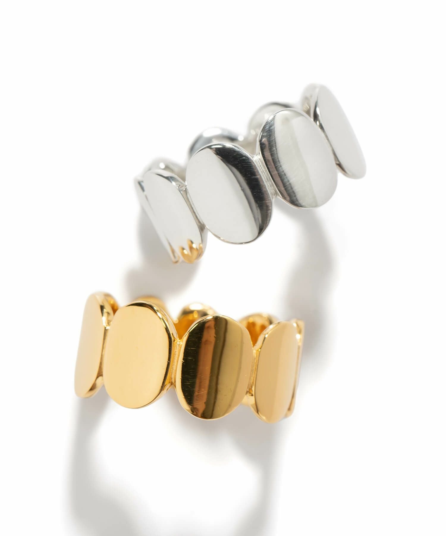 オーバル ドット リング 指輪 レディース シルバー 【amalia-ring