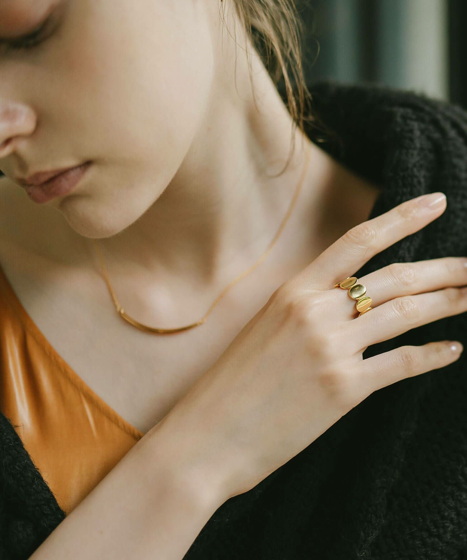 オーバル ドット リング 指輪 レディース シルバー 【amalia-ring オーバル ドット リング 指輪 レディース シルバー 【amalia-ring