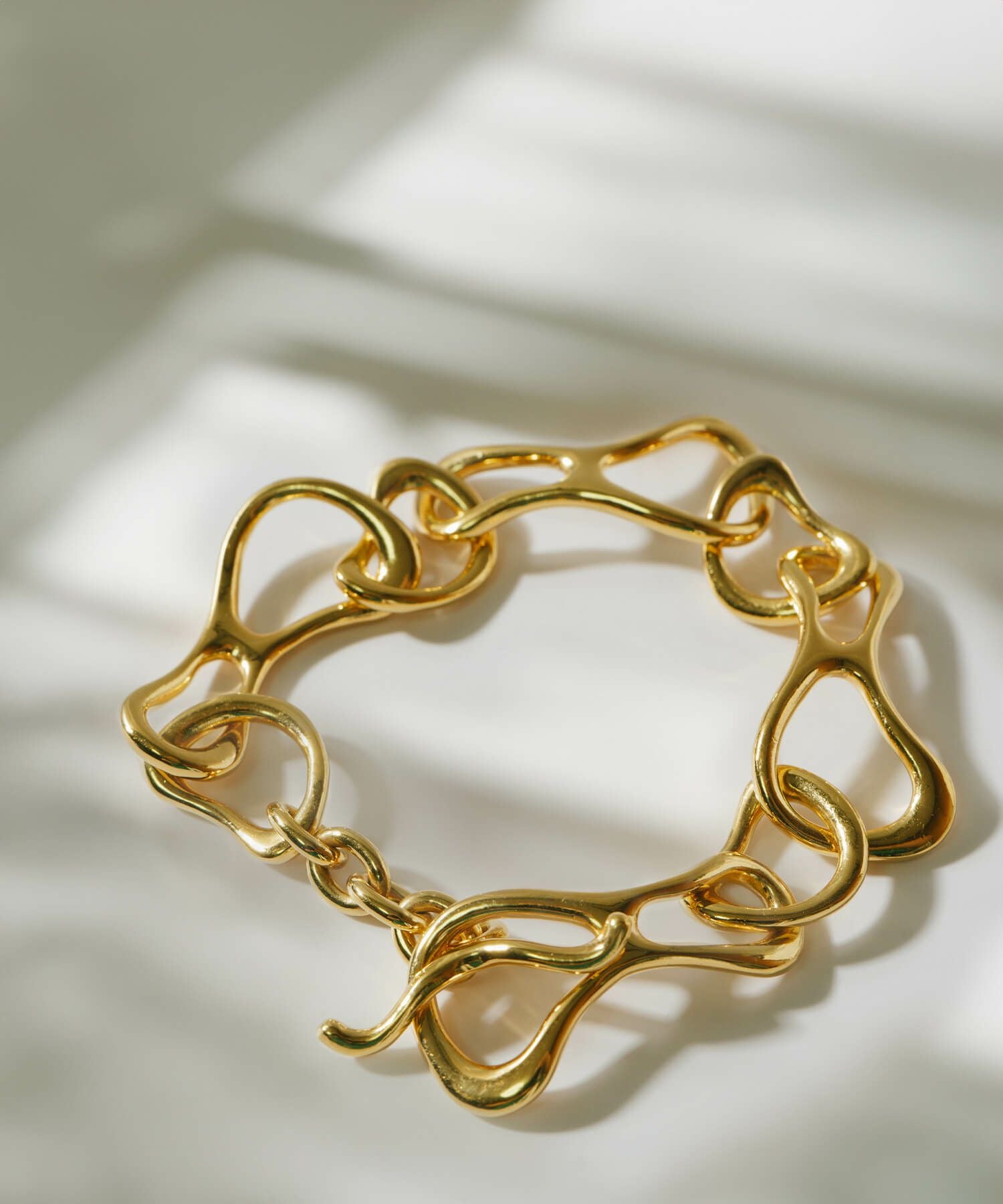 ブレスレット レディース おしゃれ カジュアル ゴールド k18 仕上げ