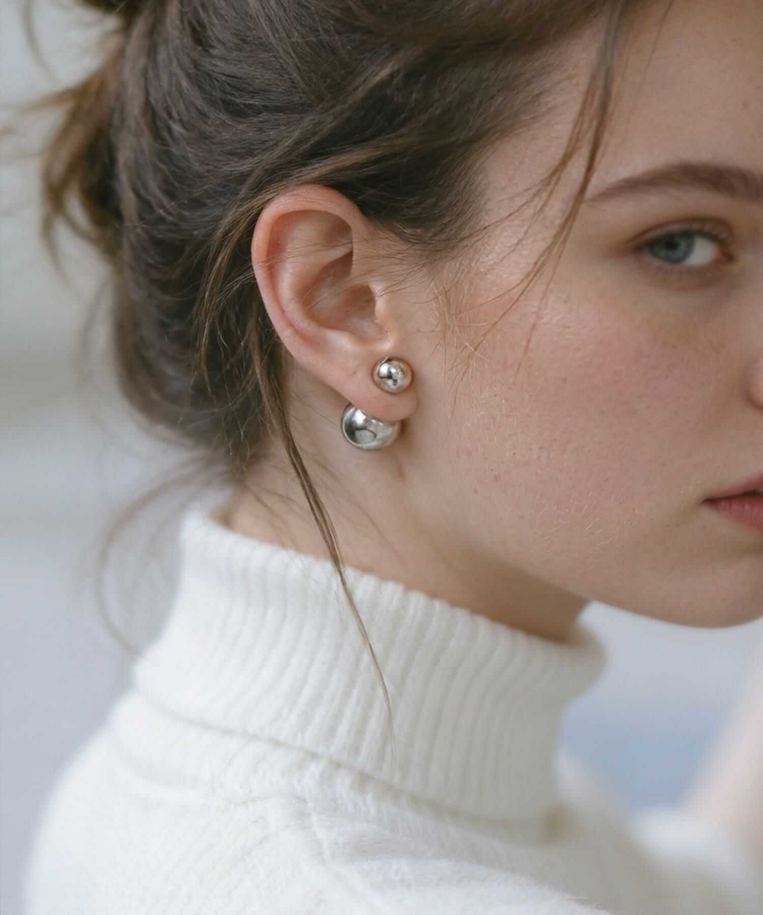 Silver925 Round Ball Stud Pierce PALLO -パロ- | Ops.(オプス)公式ストア