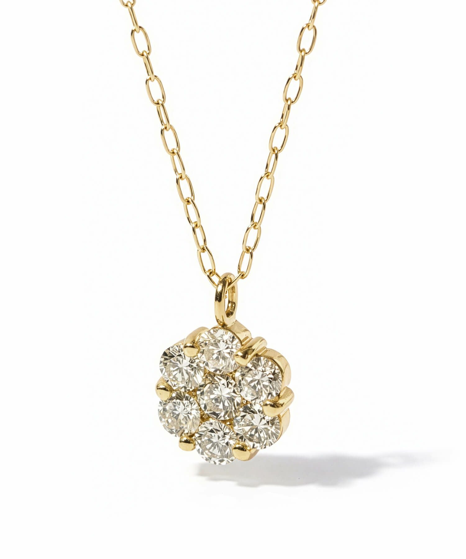 K18 ダイヤモンド ネックレス 【Diova ディオヴァ】 0.1ct ダイヤ