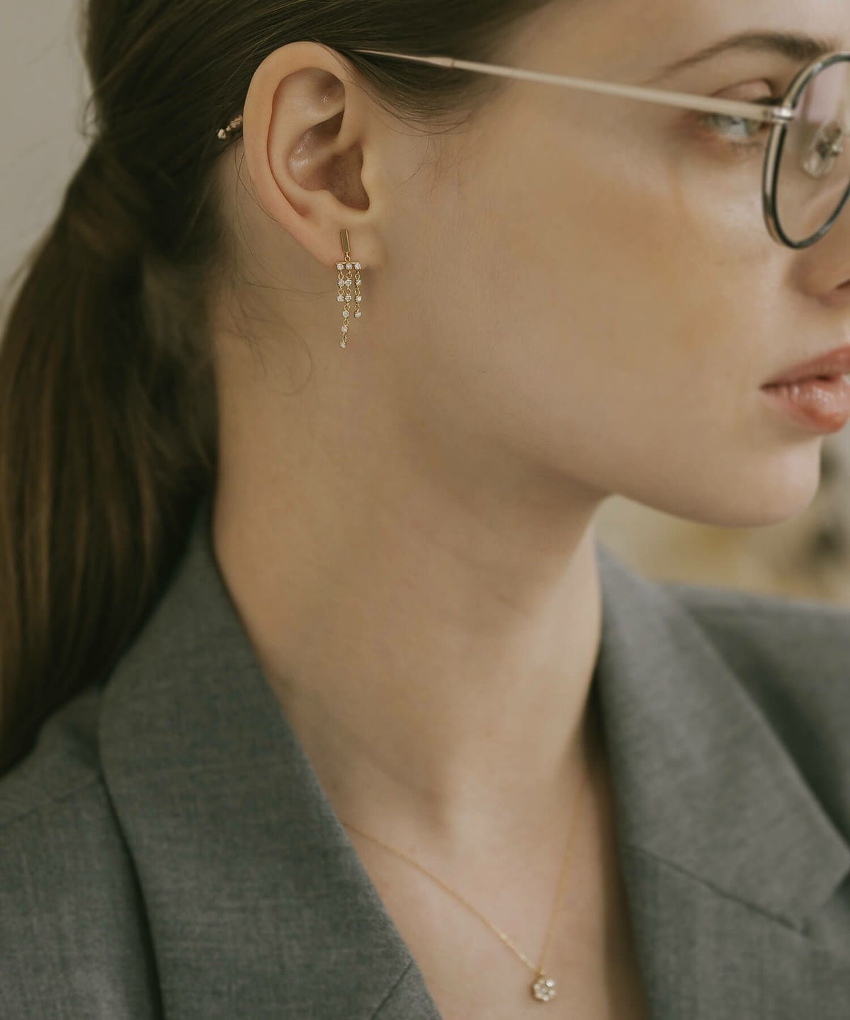 ジルコニア ピアス イヤリング イヤーカフ 金属アレルギー 対応 【meteor ミティオル】 ピアス 揺れるタイプ かわいい キラキラ 10金 K10 ピアス 10K スタッドピアス ゴールド フープ イヤカフ 大人カジュアル レディース きれいめ シンプル 華奢 大人 可愛い 結婚式