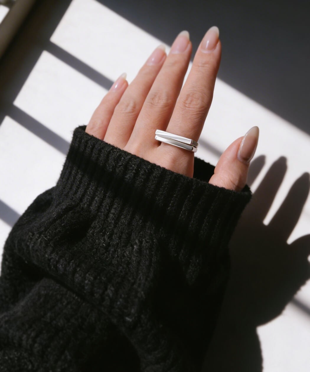 指輪 リング おしゃれ シンプル レディース シルバー925 ゴールド