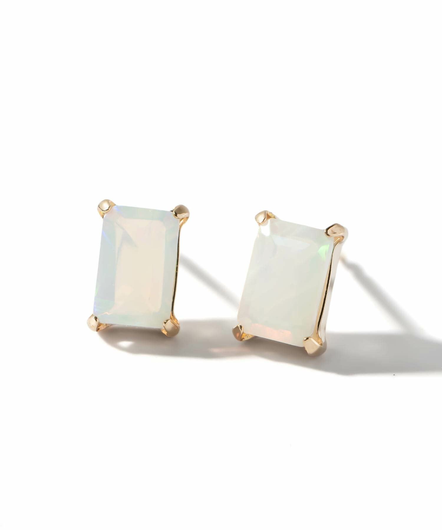 オパール 天然石 ピアス 10K 【tetra-iris テトラ・イリス】 | Ops オパール 天然石 ピアス 10K 【tetra-iris テトラ・イリス】 | Ops