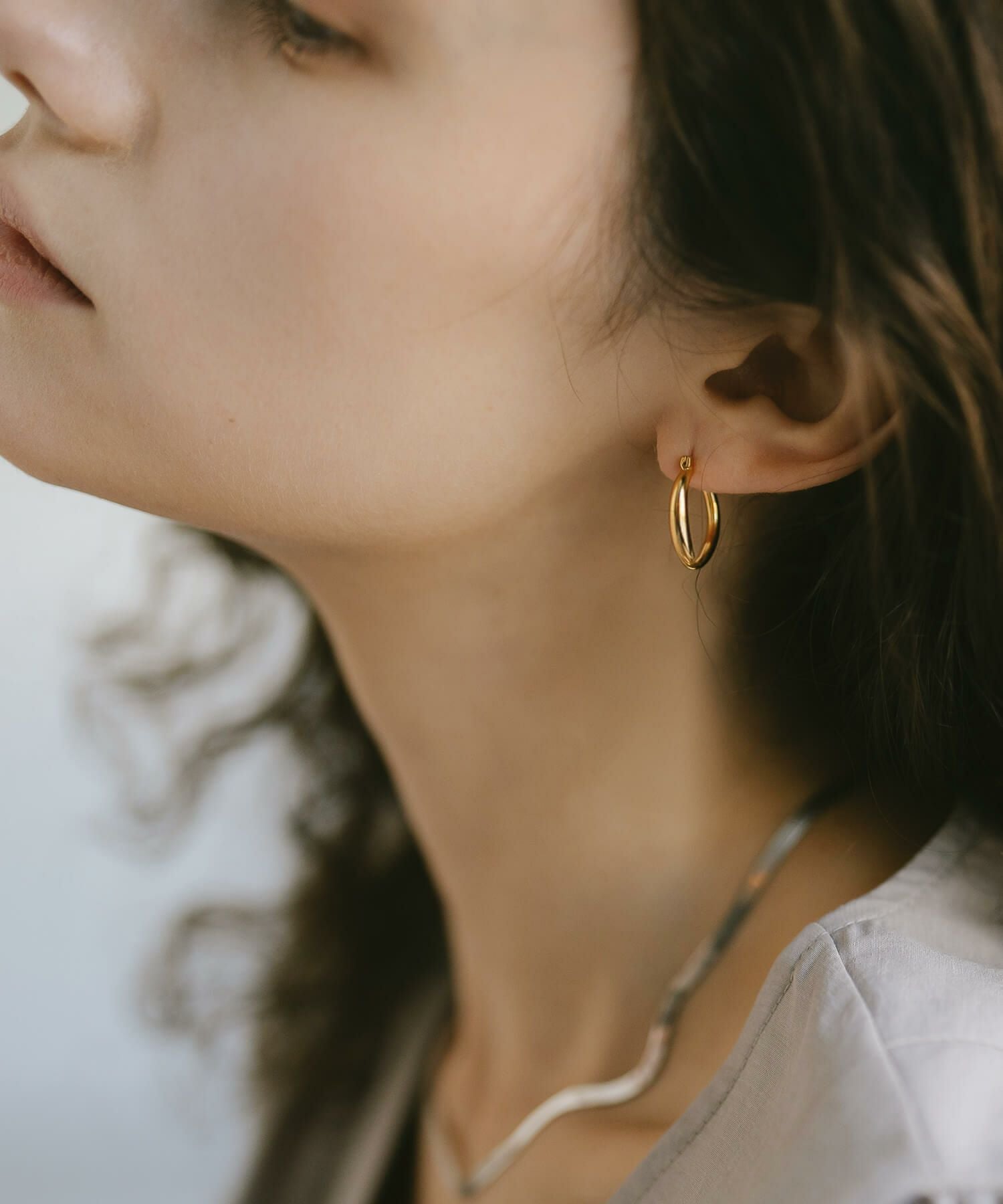 フープ ピアス 小さめ 【orifar-hoop オリファール・フープ】 | Ops