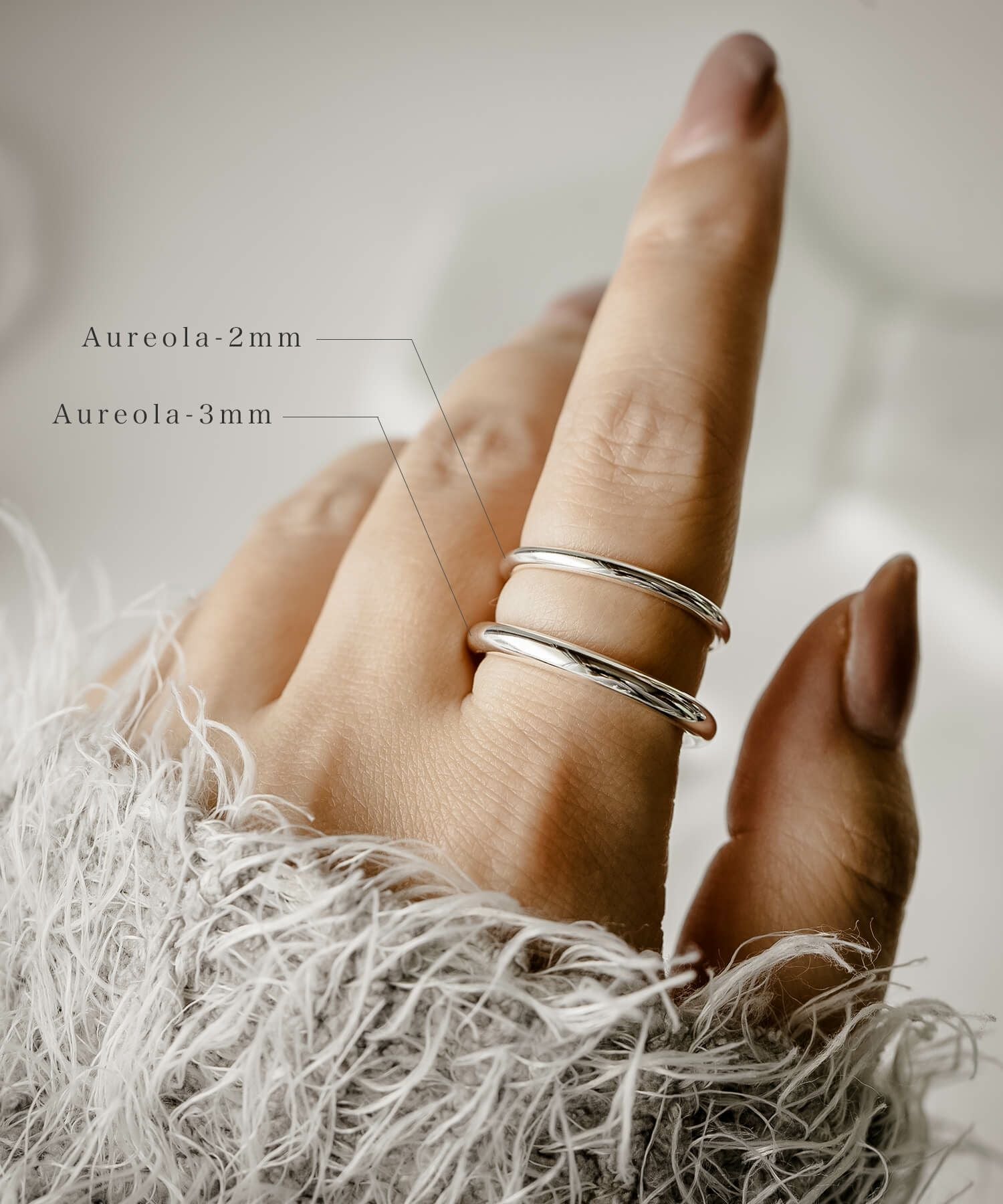 指輪 レディース シルバー リング 925 シルバーリング 【AUREOLA