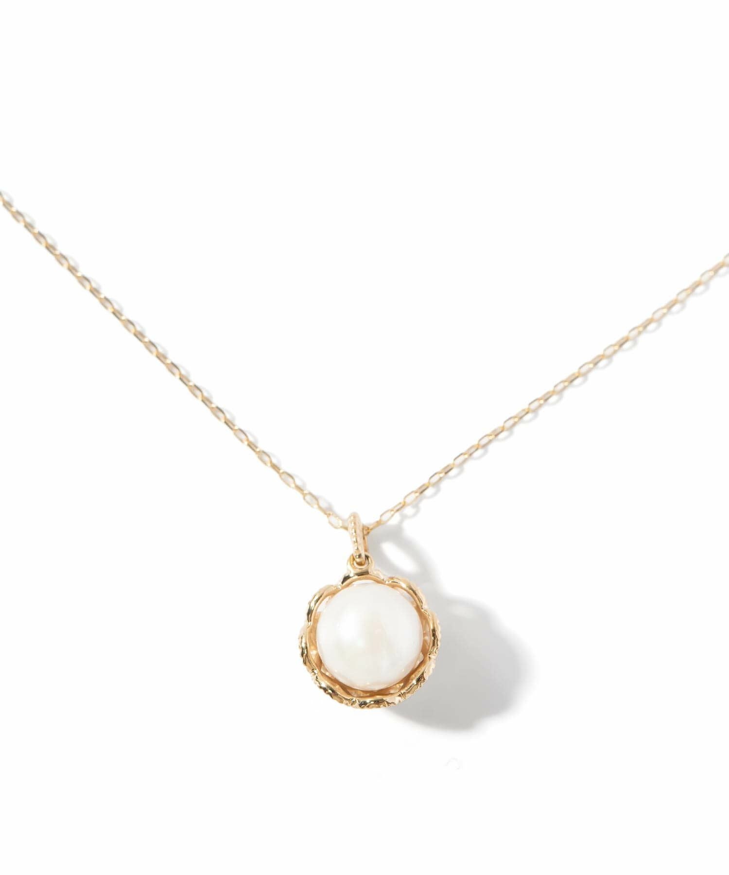 パール ネックレス 40cm レディース シンプル 【perle-fiore ペルル