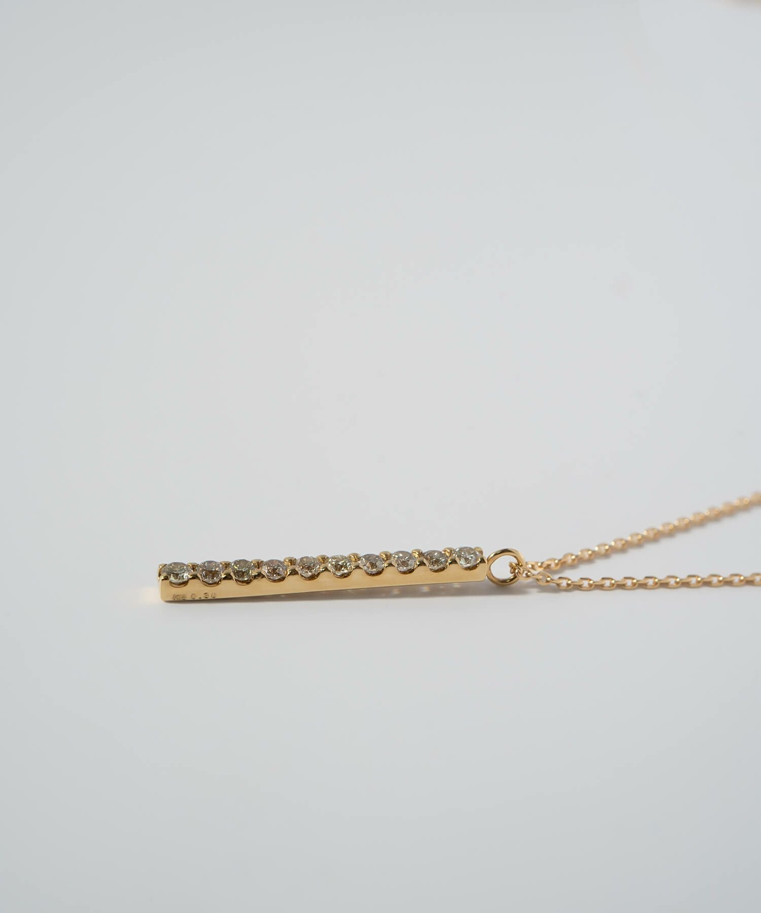 ダイヤモンド ネックレス 0.3ct 18k レディース 【tuplet-lucere