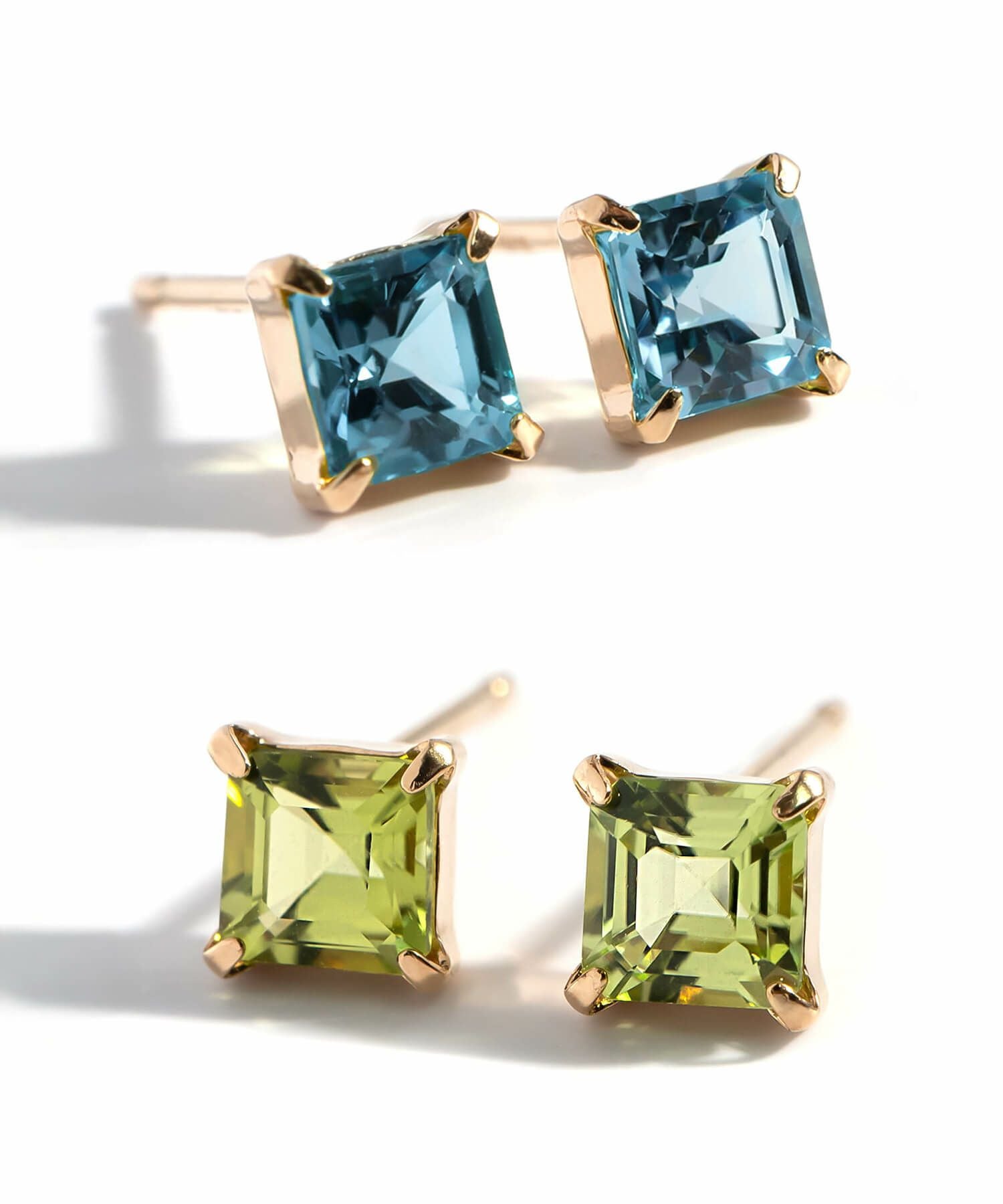 プラチナ ピアス サファイヤ 天然石 【pelanox ペラノクス】| Ops