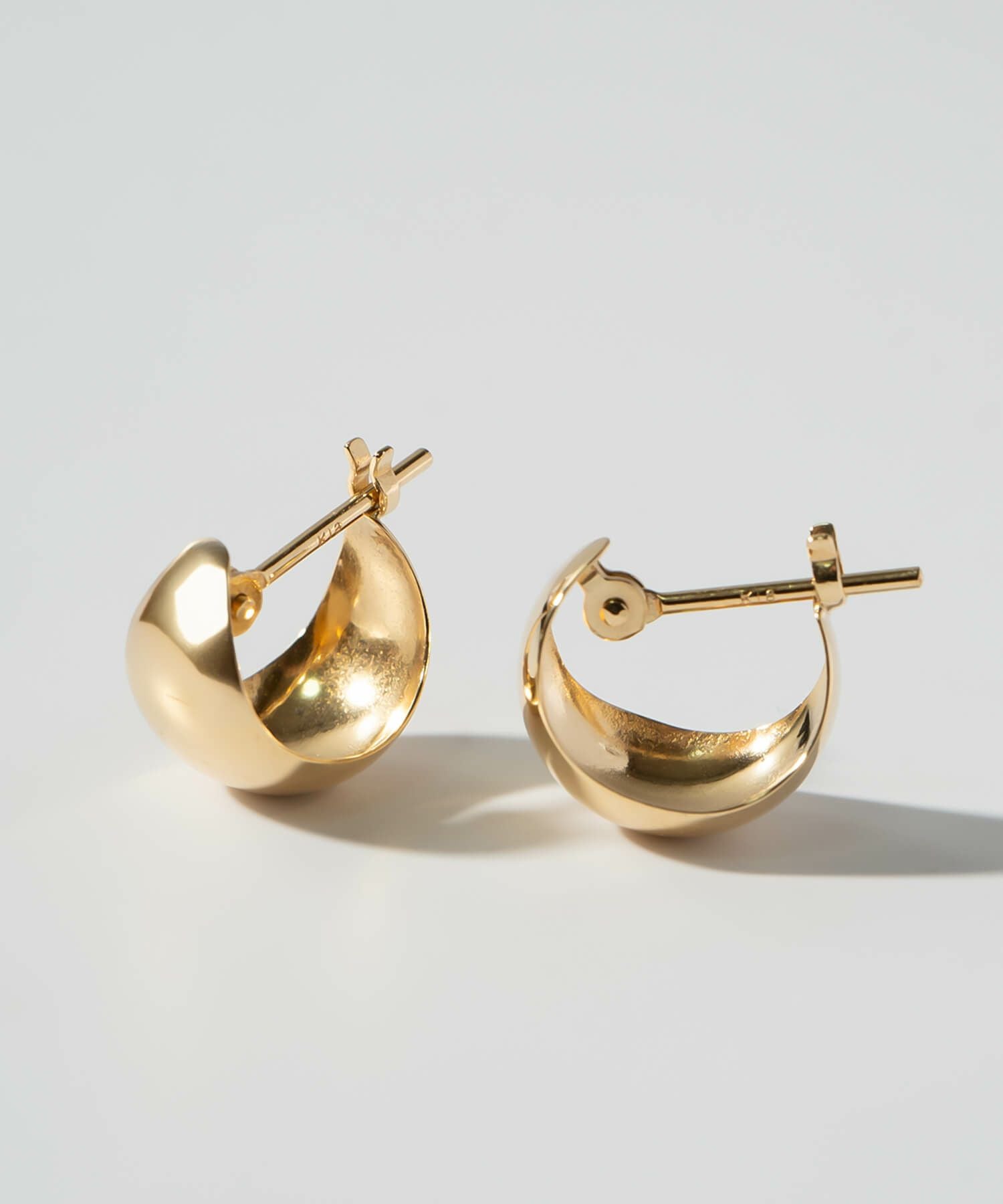 k18 ピアス フープピアス ゴールド 【luzon-hoop ルゾン・フープ