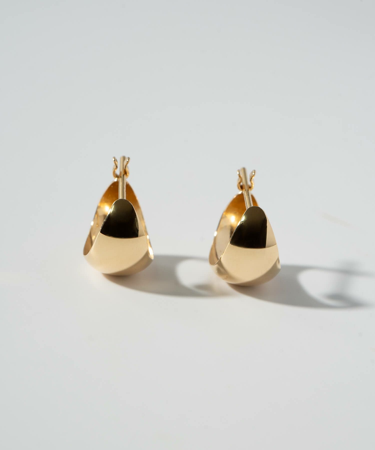 k18 ピアス フープピアス ゴールド 【luzon-hoop ルゾン・フープ