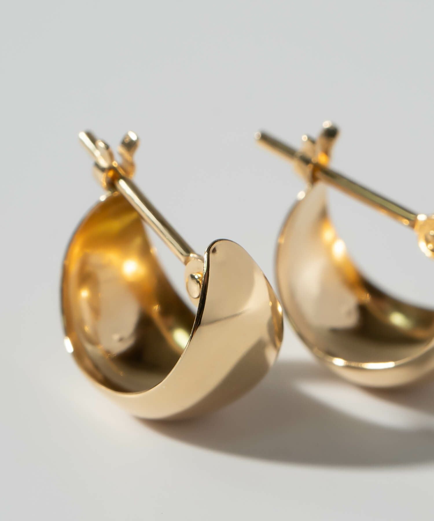 k18 ピアス フープピアス ゴールド 【luzon-hoop ルゾン・フープ