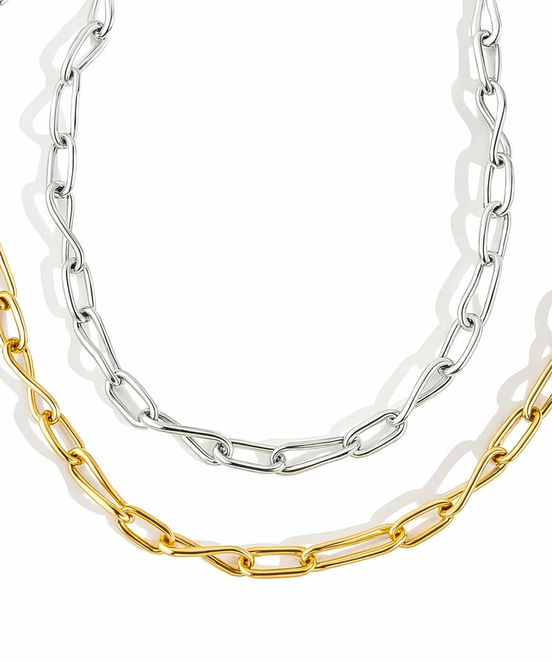 ネックレス  チェーン レディース 短め 【NERIO-NK ネリオ 】 シルバー925 チョーカー ネックレス 太め チェーン 大ぶり シンプル チェーンネックレス カジュアル フォーマル おしゃれ 金属アレルギー 安心 ジュエリー アクセサリー 地金