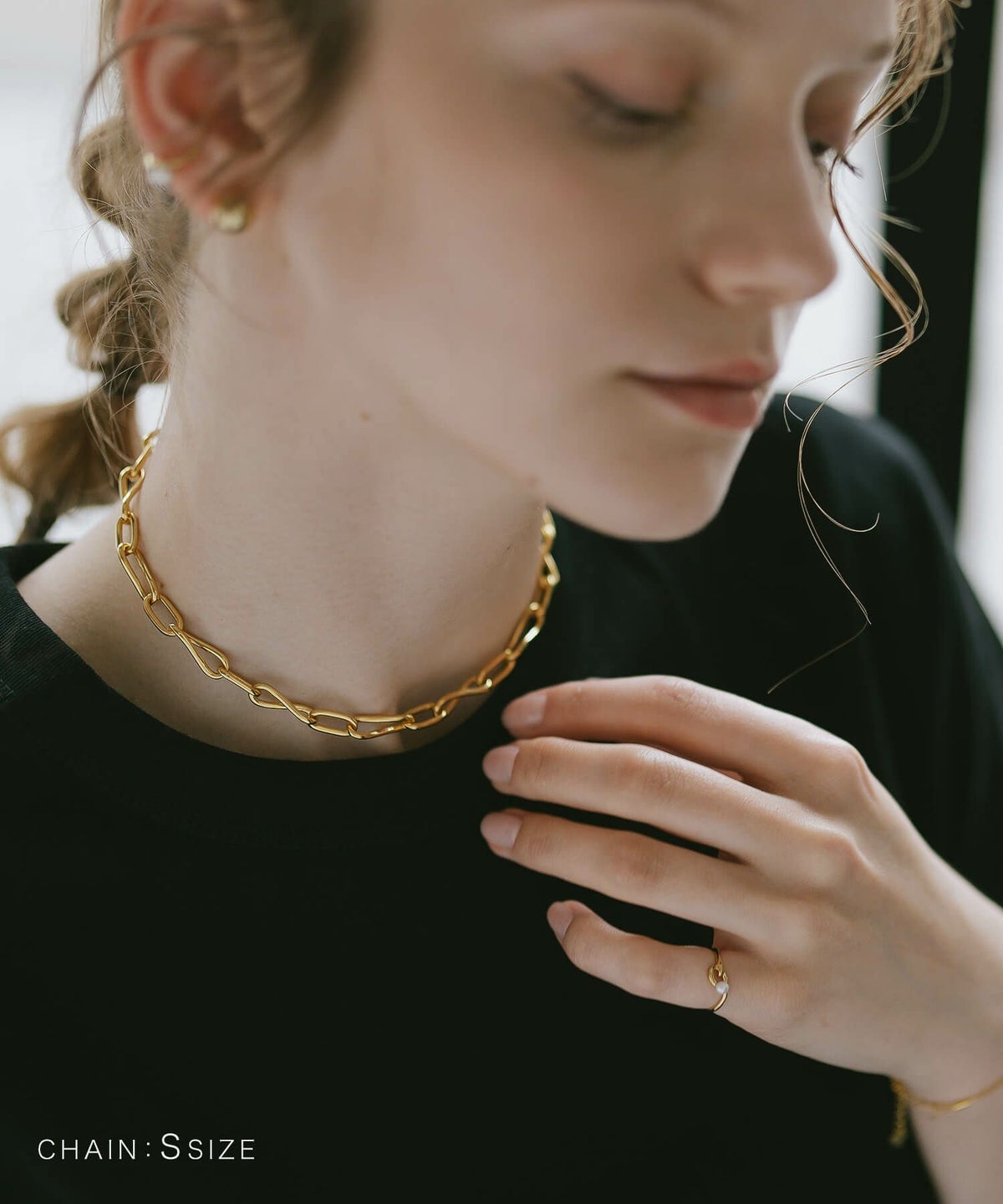 ネックレス  チェーン レディース 短め 【NERIO-NK ネリオ 】 シルバー925 チョーカー ネックレス 太め チェーン 大ぶり シンプル チェーンネックレス カジュアル フォーマル おしゃれ 金属アレルギー 安心 ジュエリー アクセサリー 地金