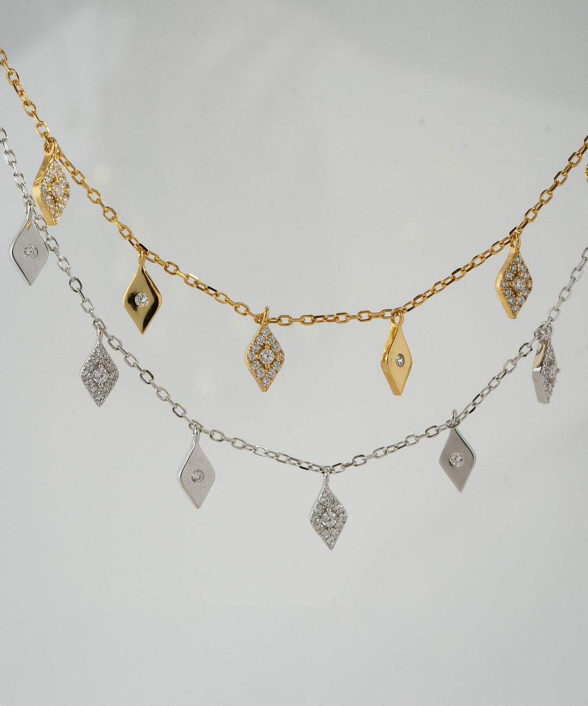 チョーカー ネックレス レディース カジュアル シンプル 金属アレルギー 【migella-dia ミゲラ・ダイヤ】 ネックレス チェーンだけ 30代 40代 50代 メンズ シルバー ゴールド ネックレス  普段使い 18金仕上げ  大人 シルバー925 シルバーチェーン