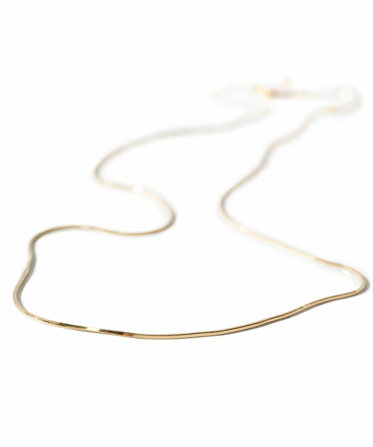 18金 ネックレス レディース 大人 チェーン 45cm 【Ariadne-sera-nk アリアドネ・セラ】ネックレス チェーン だけ 華奢 チェーンだけ 18K K18 ゴールド シンプル ゴールド スキンジュエリー 細い 大人 可愛い おしゃれ 軽量 普段使い 20代 30代 40代 50代 ギフト プレゼント