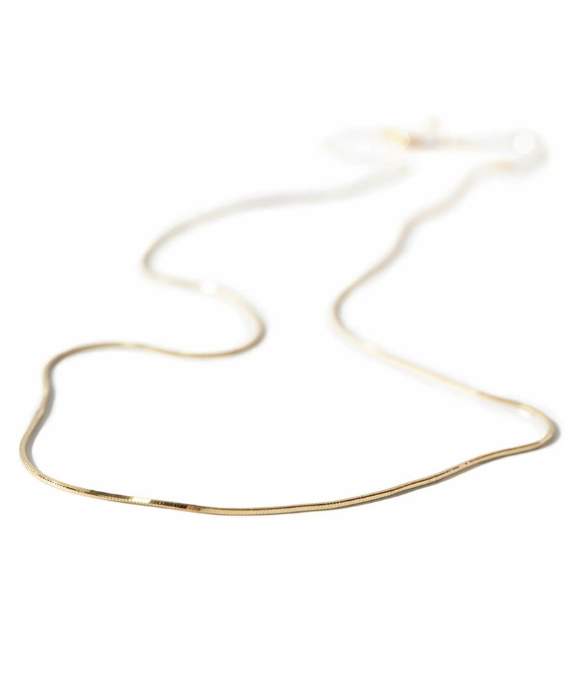 18金 ネックレス レディース 大人 チェーン 45cm 【Ariadne-sera-nk アリアドネ・セラ】ネックレス チェーン だけ 華奢 チェーンだけ 18K K18 ゴールド シンプル ゴールド スキンジュエリー 細い 大人 可愛い おしゃれ 軽量 普段使い 20代 30代 40代 50代 ギフト プレゼント